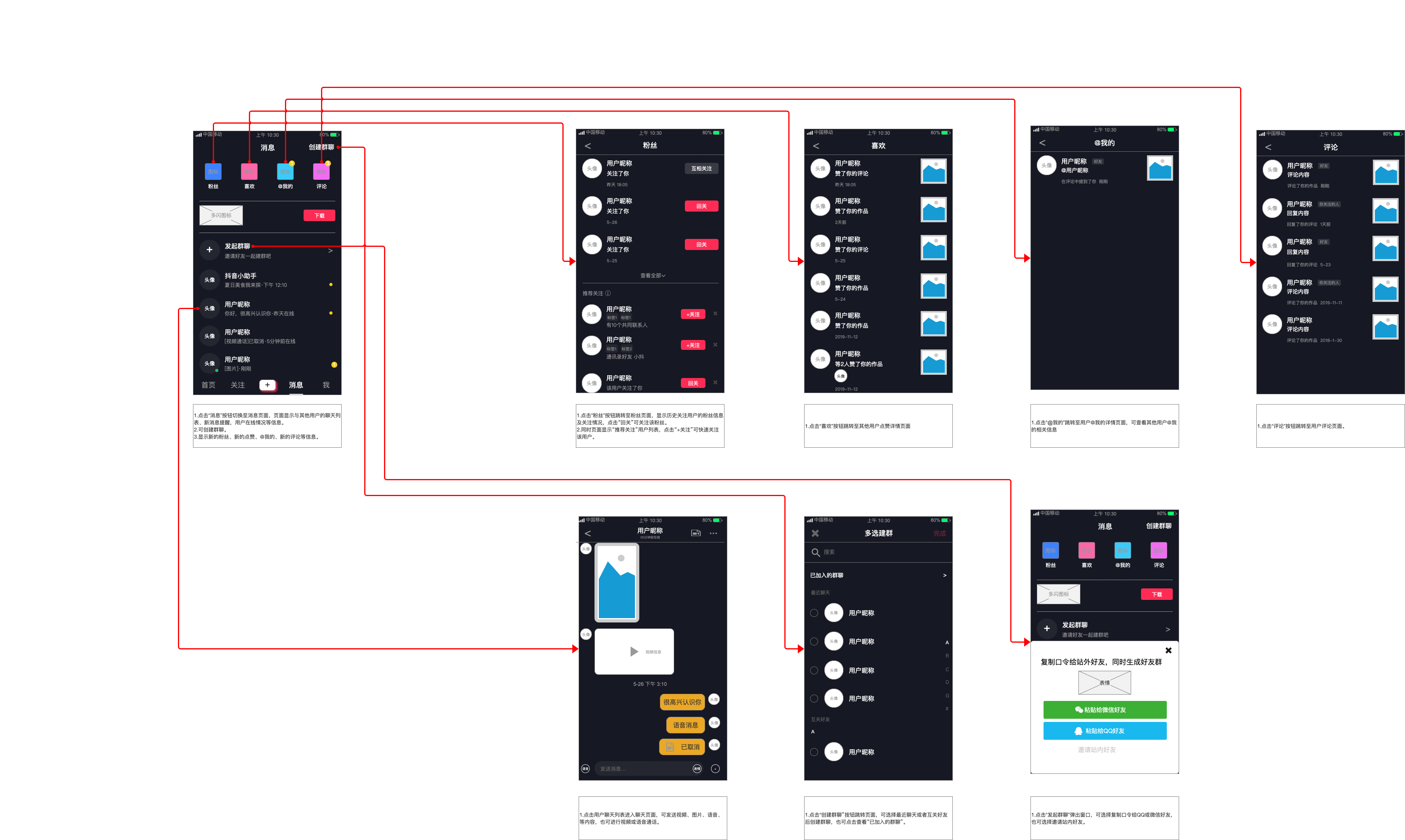  新手教程：抖音APP原型图制作