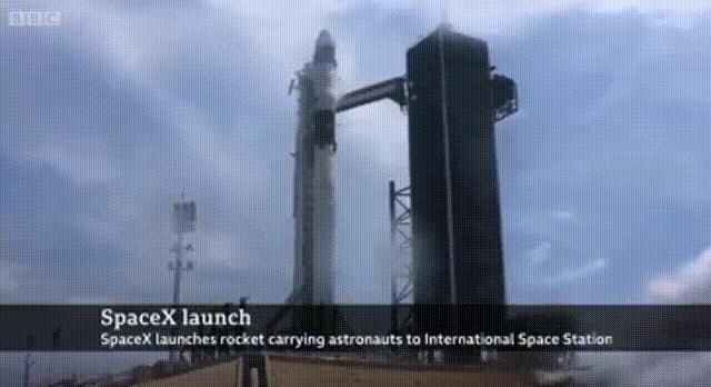 美“太空班车”正式启航!SpaceX载人“龙”飞船顺利升空