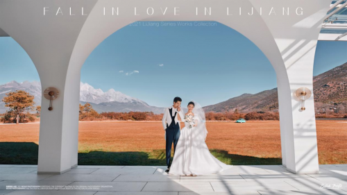 铂爵旅拍婚纱摄影，在4月与爱相约